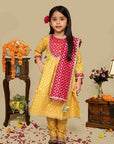 Spicy Mustard Anarkali