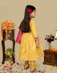 Spicy Mustard Anarkali