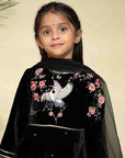 Velvet Anarkali Set