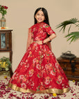 Crimson Red Lehenga