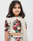 Ivory Floral Lehenga