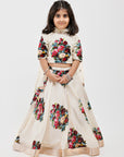 Ivory Floral Lehenga