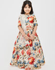 Ivory Floral Lehenga