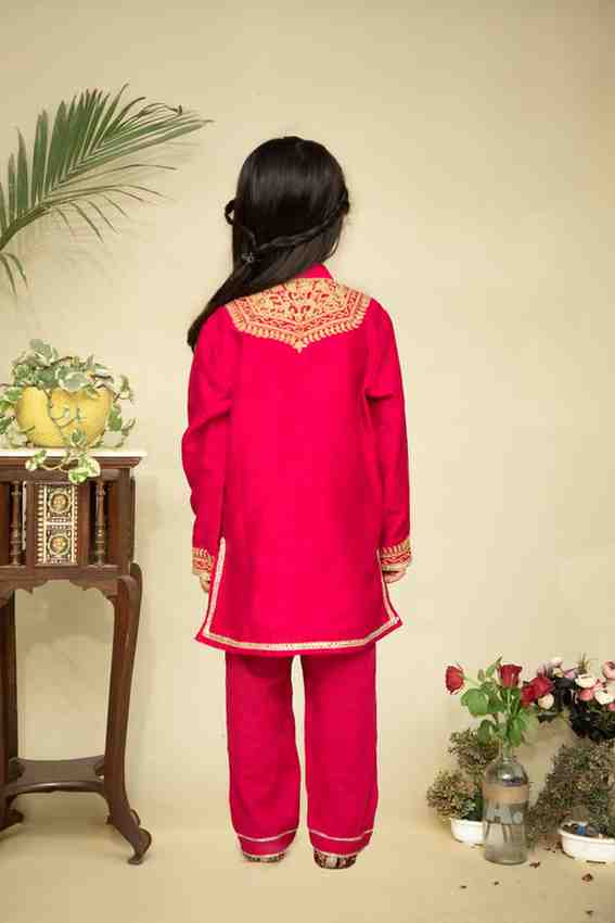 Fuschia Kurta Payjama Set