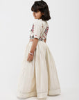 Ivory Floral Lehenga