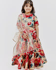 Ivory Floral Lehenga